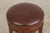 2010s Set of 3 Stickley Cherry Leather Seat Counter Stools For Sale - Image 5 of 16