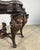 Rococo Ornate Bronze Cherub Console Table, Granite Top - For Sale - Image 3 of 8