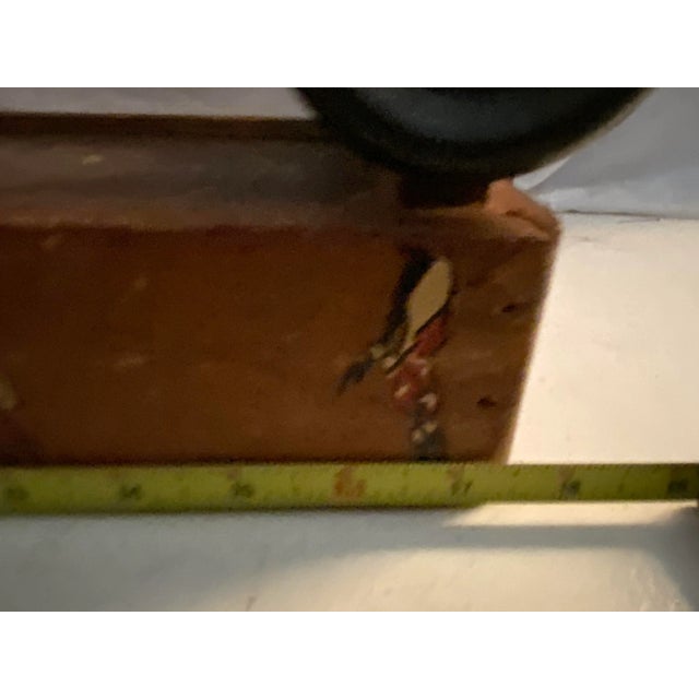 Antique Child’s Wagon Wooden Carriage Buggy Horses For Sale - Image 9 of 13