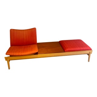 Modular Sofa Upholstered Bench by Hans Olsen for Bramin, Denmark, 1960s For Sale