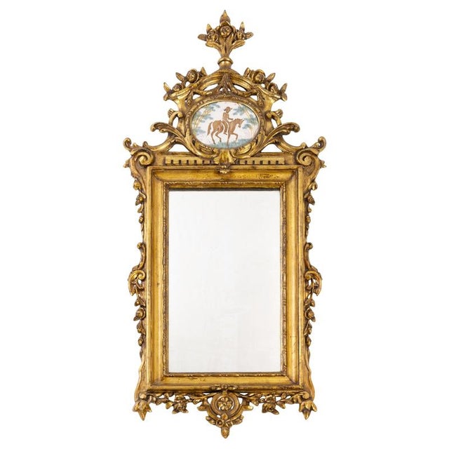 Portuguese D. José / D. Maria Wall Mirror, 19th Century For Sale - Image 6 of 6