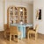 The Elora Lacquer Round Dining Table combines contemporary design with effortless elegance, featuring a sleek lacquer...