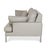 Clarus 3-Seater Sofa in Grey Leather from FSM For Sale - Image 12 of 13