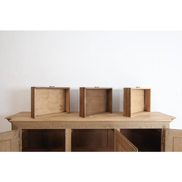 Vintage Oak and Poplar Sideboard, 1930s For Sale - Image 13 of 18