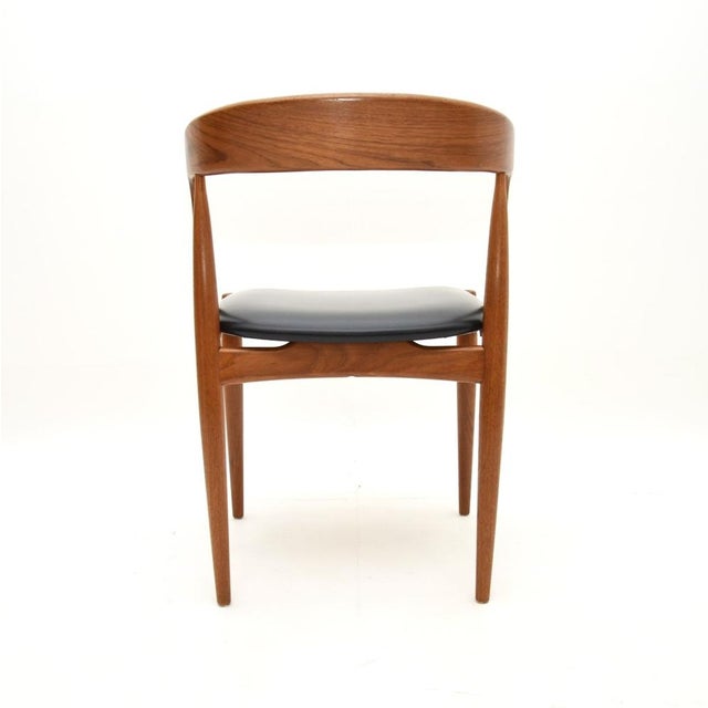 Vintage Danish Teak Dining Chairs from Johannes Andersen, 1960s, Set of 8 For Sale - Image 9 of 11