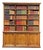 French Tall Oak Open Bookcase, 1850s For Sale