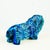 Mid-Century Italian Ceramic Rimini Blu Lion attributed to Aldo Londi for Bitossi, 1960s For Sale - Image 6 of 12