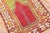1940s Colorful Turkish Prayer Niche Rug - 3'3" x 5'8" For Sale - Image 4 of 18