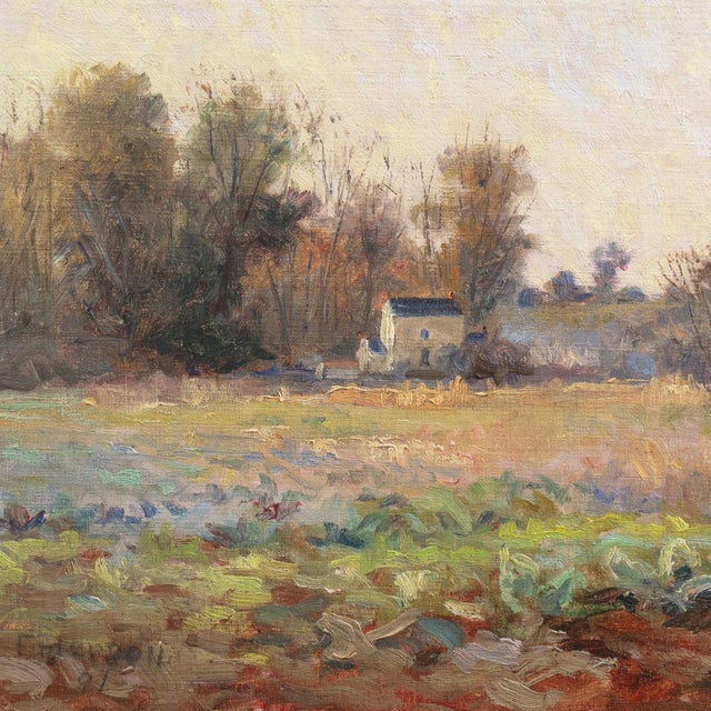 'Early California Landscape, San Francisco Bay Area' by William Otto Emerson, 1891, Hayward, Academie Julian For Sale - Image 9 of 13