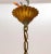 Mid Century Spherical Gilt Leaves & Crystal Chandelier For Sale - Image 12 of 12