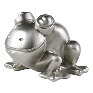 Promemoria "Rana" Metal Frog Sculpture by Romeo Sozzi For Sale