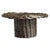 Wood El 04 Cake Stand in Metal-Plated Hand-Woven Wicker by Caspal For Sale - Image 7 of 7