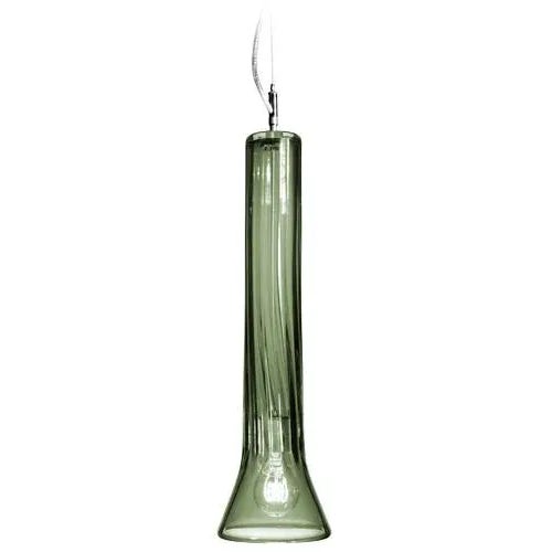 Tempo Clarion Pendant Light from the Flashlight Collection in Emerald For Sale - Image 4 of 4