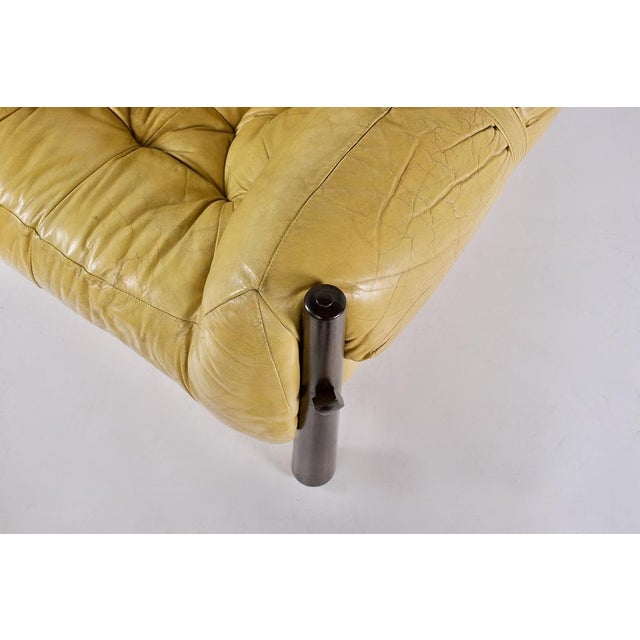 MP-81 Armchair in Leather and Rosewood from Percival Lafer, 1970s For Sale - Image 10 of 16