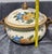 Villeroy & Boch Vintage Asta Enamelware 2 Qt Dutch Oven Old Amsterdam Floral Casserole Pot Lid For Sale - Image 4 of 12