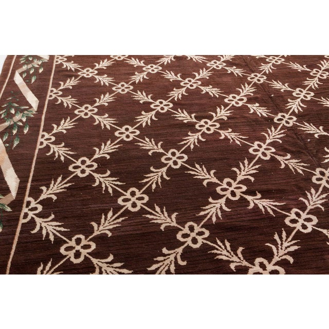 Doris Leslie Blau Vintage Spanish Cuenca Rug For Sale - Image 4 of 8