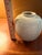 Ceramic Hyalyn VTG Art Pottery Vase #255 Light Grey Speckle Glaze Planter Vase For Sale - Image 7 of 7