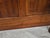 French 1920s Solid Oak Bed Frame Carved Floral Design Full / Queen Adaptable For Sale - Image 11 of 17