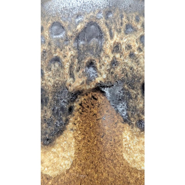 Mid Century Sheurich Keramik #806-14 Fat Lava Planter or Cachepot For Sale - Image 9 of 11