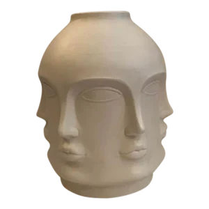 Vintage Piero Fornasetti-Style Perpetual Face Vase