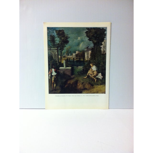 1968 The Tempest By Giorgione History Of Art Color Print Chairish