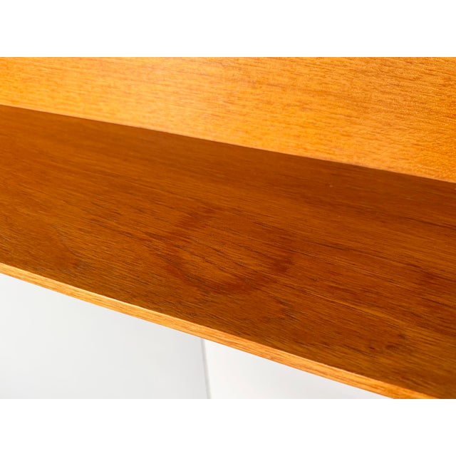 Teak Wall Shelf by Walter Wirz for Wilhelm Renz, 1960s For Sale - Image 6 of 9