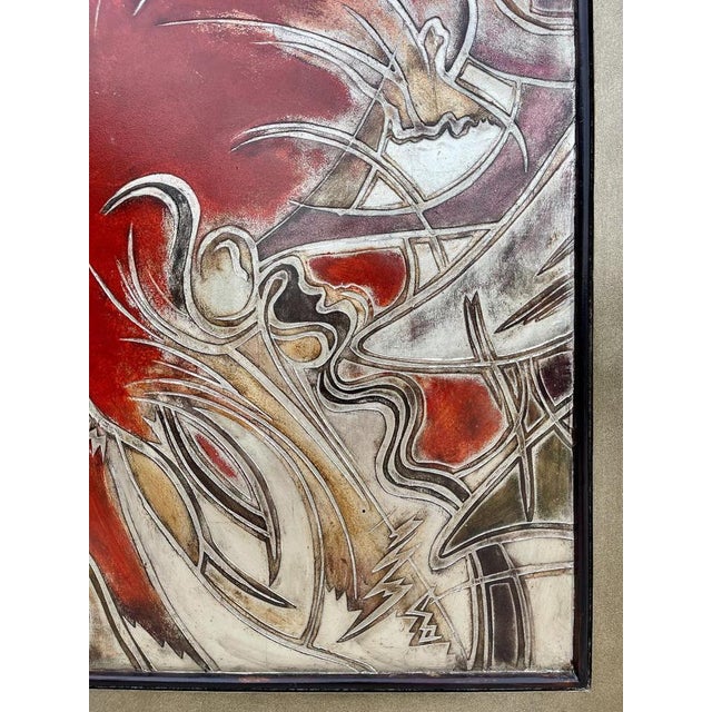 Large Sinestra Wall Panel by Lam Lee For Sale - Image 6 of 13