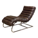 Timothy Oulton Oviedo Modern Leather Chair For Sale
