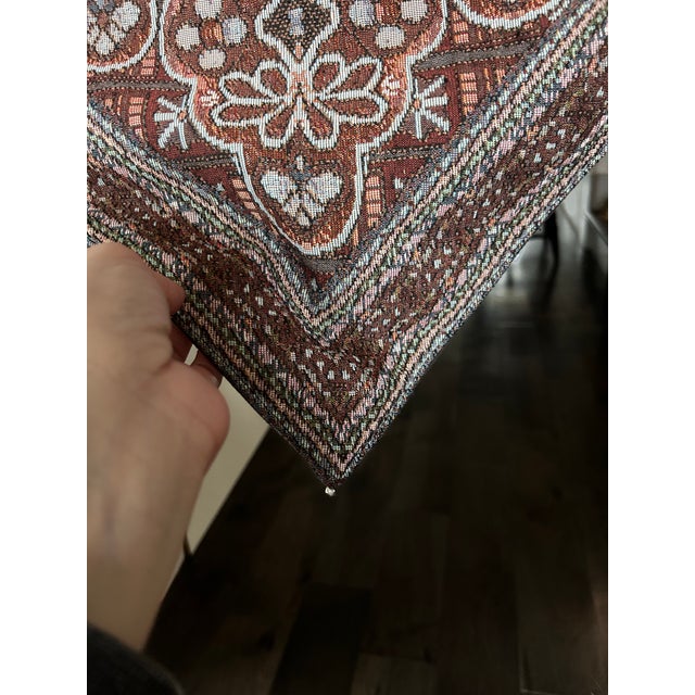 Mid-20th Century Catholic Liturgical Tapestry — Processional Banner / Altar Hanging With Tassels For Sale - Image 9 of 12