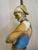 Gold Mid 20th Century Marbro Harlequin Figural Table Lamp – Restored & Rewired For Sale - Image 8 of 17