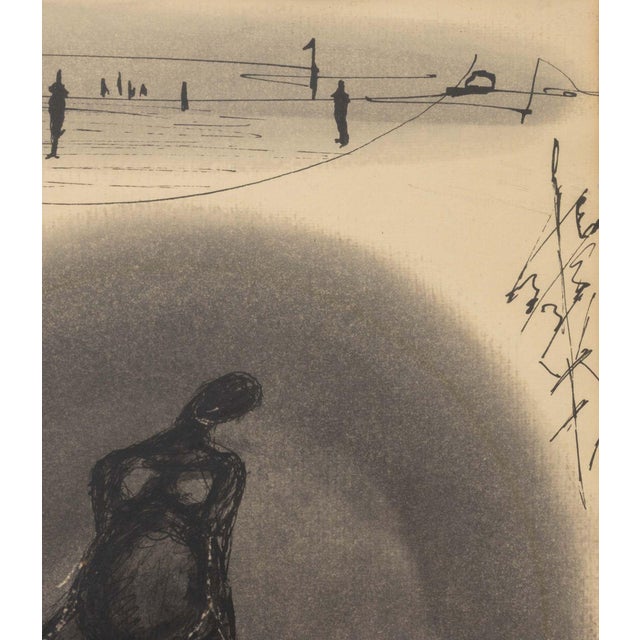 Late 20th Century Agudelo Abstract Venus Ink on Paper, 20th Century For Sale - Image 5 of 7