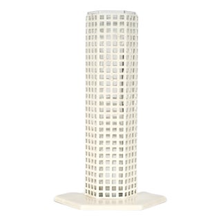 Skyscraper Vase by Josef Hoffmann for Bieffeplast, Italy, 1980s For Sale