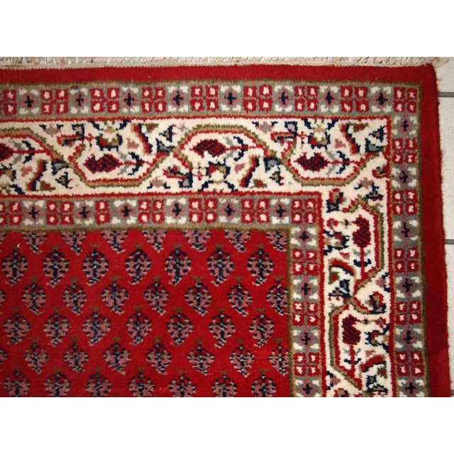 1970s 1970s Handmade Vintage Persian Seraband Rug 3' X 5.3' For Sale - Image 5 of 10