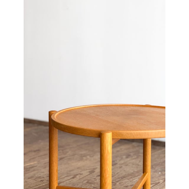 AT35 / PP35 Tray Coffee Table in Oak by Hans J. Wegner for PP Møbler, 1970s For Sale - Image 15 of 17