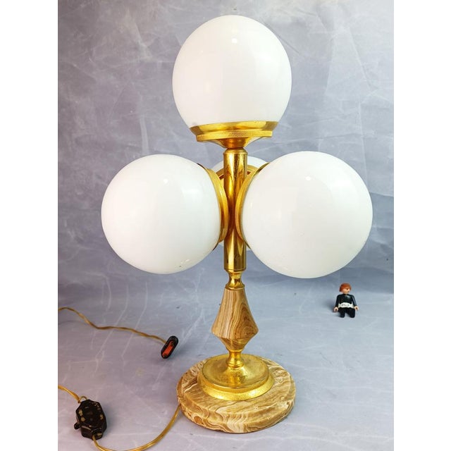 Mid-Century Table Lamp, 1950s For Sale - Image 4 of 6