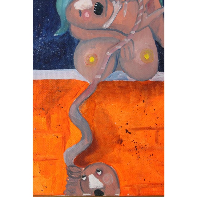 Contemporary Inés Silvalde, Route 66, Mixed Media on Canvas, 2018, Framed For Sale - Image 3 of 9