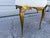 1950s Pair of Italian Chiavari Brass Ottomans For Sale In Houston - Image 6 of 12