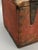 Early 20th Century Red and Black Hand Made Pine Primitive Box For Sale - Image 12 of 15