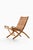 Folding Easy Chair in Cane and Oak from Hans Wegner, 1949 For Sale - Image 3 of 11