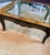 Offered is a timeless classic by Drexel Heritage Furniture. This piece features a removable beveled glass top, intricate...