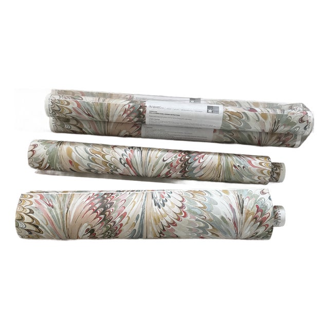 Taplow Paper - Juniper/Petal by Lee Jofa For Sale