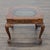 Carved table with cabriole legs and glass insert top Dimensions 28.0ʺW x 28.0ʺD x 21.3ʺH Item ID 1068640 # Pieces 2 Item...