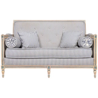 Antique French Louis XVI Settee For Sale
