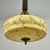 1930s Art Deco Marbled Opaline Glass and Brass Pendant, Germany, 1930s For Sale - Image 5 of 18