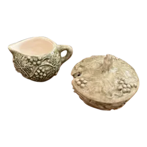 Williams Sonoma Napa Sage Cream and Sugar Set- 2 Pieces