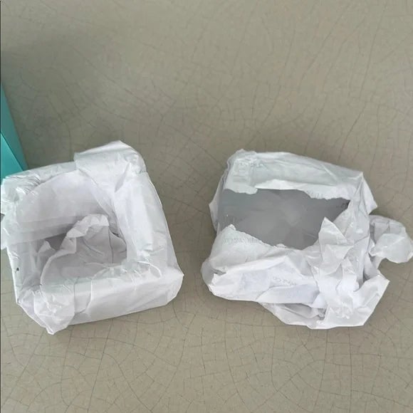 Tiffany and Co. Tiffany & Co. Crystal Box With Frosted Bow - NWT For Sale - Image 4 of 7