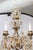 1930s Genovese Two-Tone Giltwood & Crystal Chandelier, Italy For Sale In Atlanta - Image 6 of 17