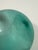 Glass Early 20th Century Coastal Blue Sea Glass Float—3” For Sale - Image 7 of 10
