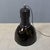 Large Bauhaus Black Enamel Factory Lamp For Sale - Image 14 of 17