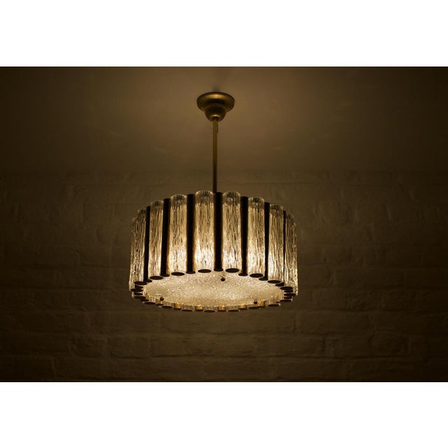 1970s Ceiling Chandelier from Kaiser, 1970s For Sale - Image 5 of 18